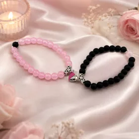Rose&Black "összetartozunk" karkötő szett