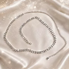 Silver Crystal Elegant kristály öv
