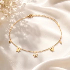 Flower n Crystal Gold