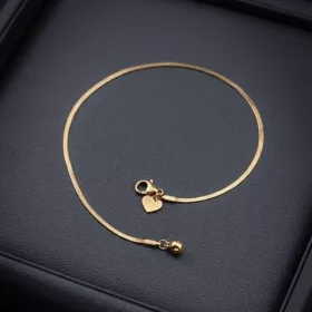 Line Heart n Chime Gold