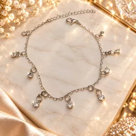 Long Crystal Silver 