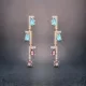 Color Drop Crystal Long