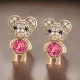 Bear Pink Crystal
