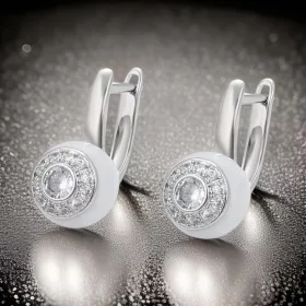 Porcelain Pearl & Crystal 