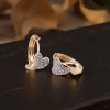 Double Heart Crystal Elegant