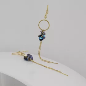 Swari Blue Crystal Long 