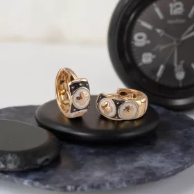 Mini Black Enamel