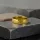 Tilted Line Gold Solid