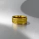 Wavin' Brushed Gold Elegant