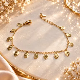 Shell Gold óra karlánc