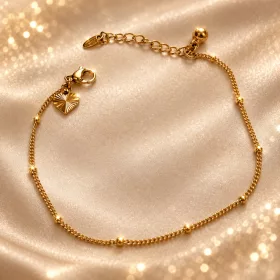 Mini Pearl Gold óra karlánc