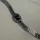 Black & crystal silver