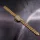 Gold Oval Crystal