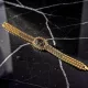 Aqua Full Crystal Gold