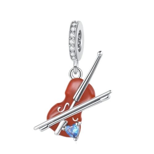 Violin Silver Brown