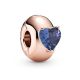 Blue Crystal Rose Ring