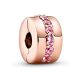 Pink Crystal Rose Ring