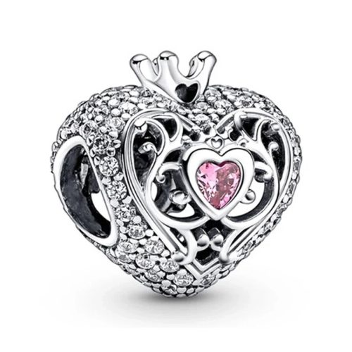 Crown Heart Full Crystal