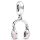 Headphone Pink Crystal 