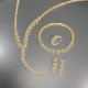 Claudia Crystal Luxus szett (56-os gyűrűvel)