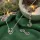 Rose Crystal Long Silver