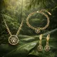 Jungle Gold Luxus szett